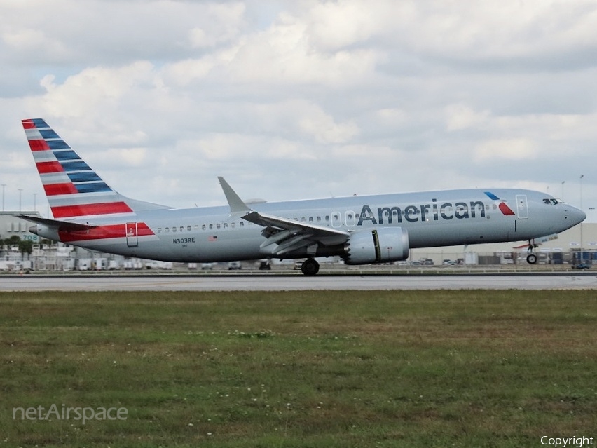 American Airlines Boeing 737-8 MAX (N303RE) | Photo 309803