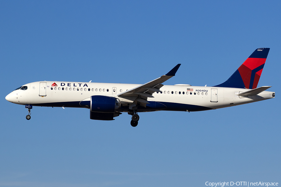 Delta Air Lines Airbus A220-300 (N304DU) | Photo 547813