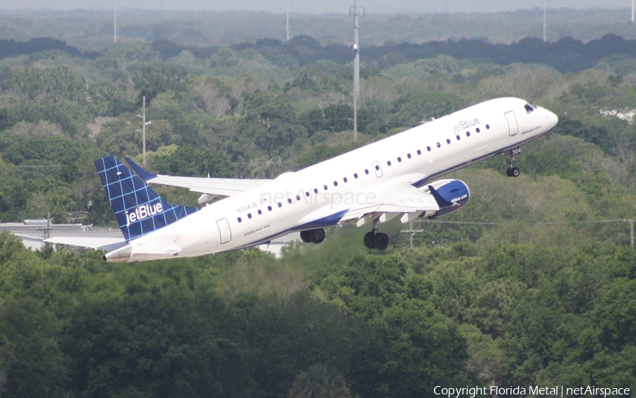 JetBlue Airways Embraer ERJ-190AR (ERJ-190-100IGW) (N304JB) | Photo 300269