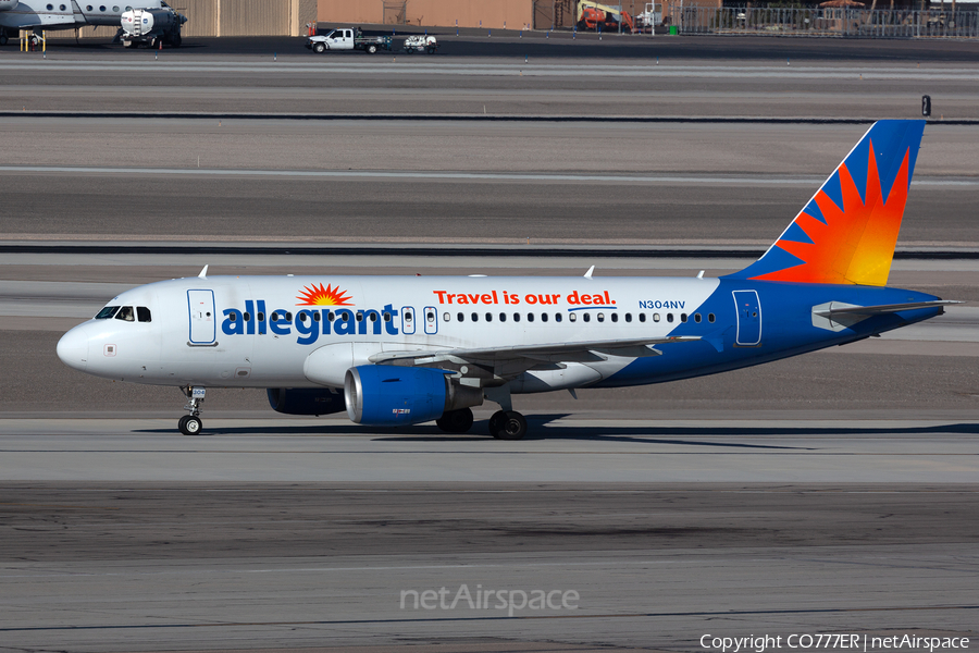 Allegiant Air Airbus A319-111 (N304NV) | Photo 425218