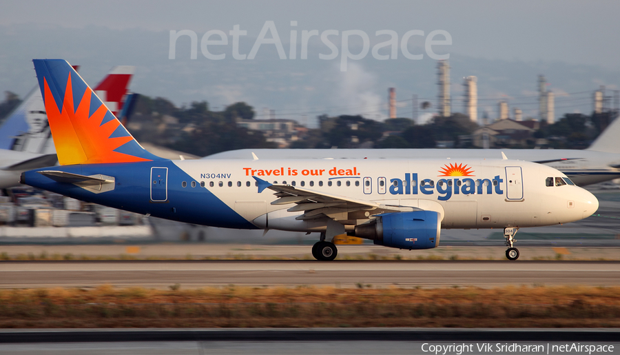 Allegiant Air Airbus A319-111 (N304NV) | Photo 117980