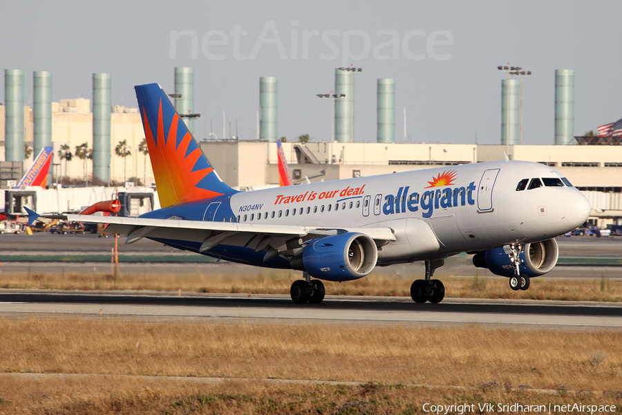 Allegiant Air Airbus A319-111 (N304NV) | Photo 76188