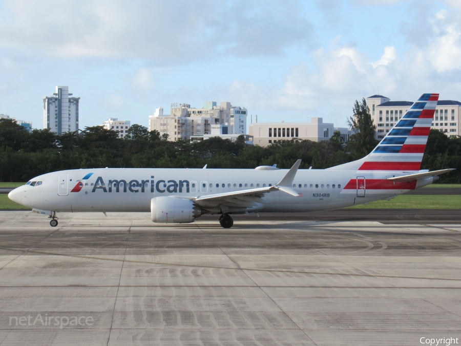 American Airlines Boeing 737-8 MAX (N304RB) | Photo 550266