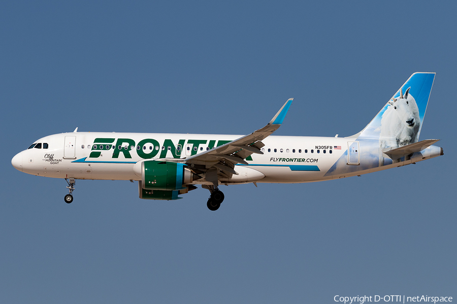 Frontier Airlines Airbus A320-251N (N305FR) | Photo 198047