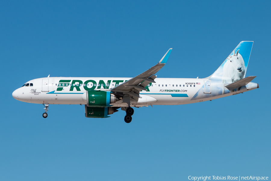 Frontier Airlines Airbus A320-251N (N305FR) | Photo 277294