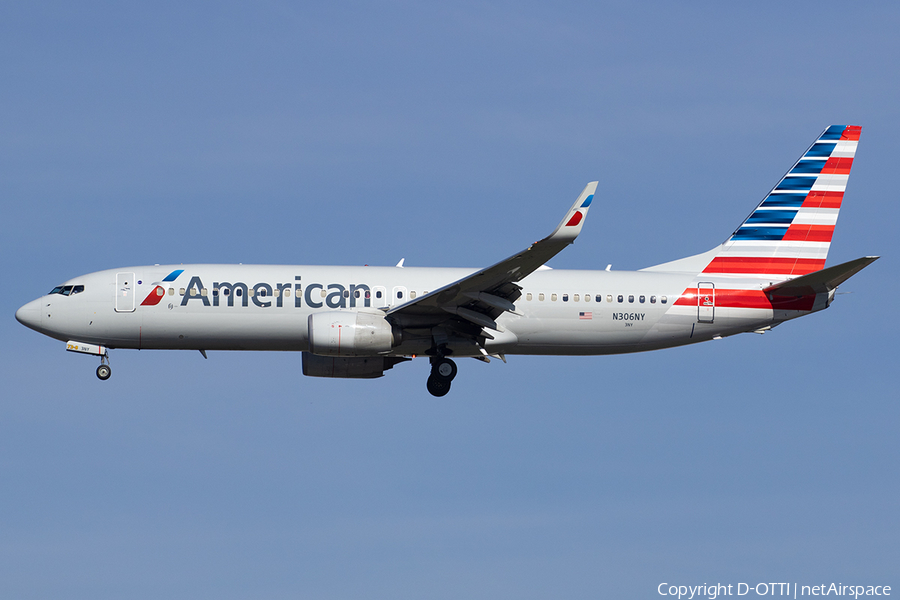 American Airlines Boeing 737-823 (N306NY) | Photo 560336