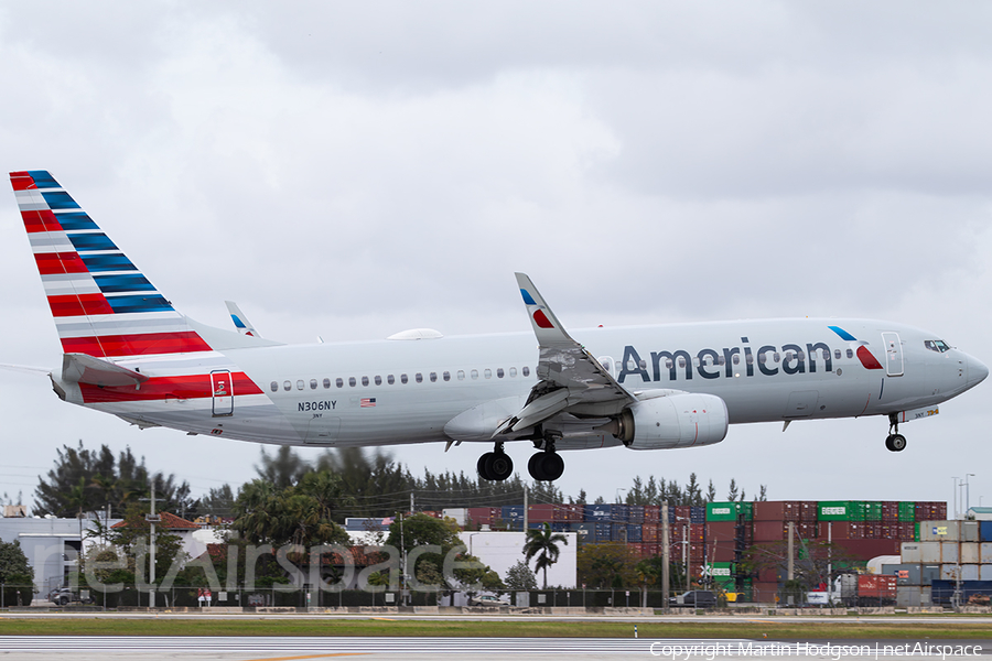 American Airlines Boeing 737-823 (N306NY) | Photo 613270