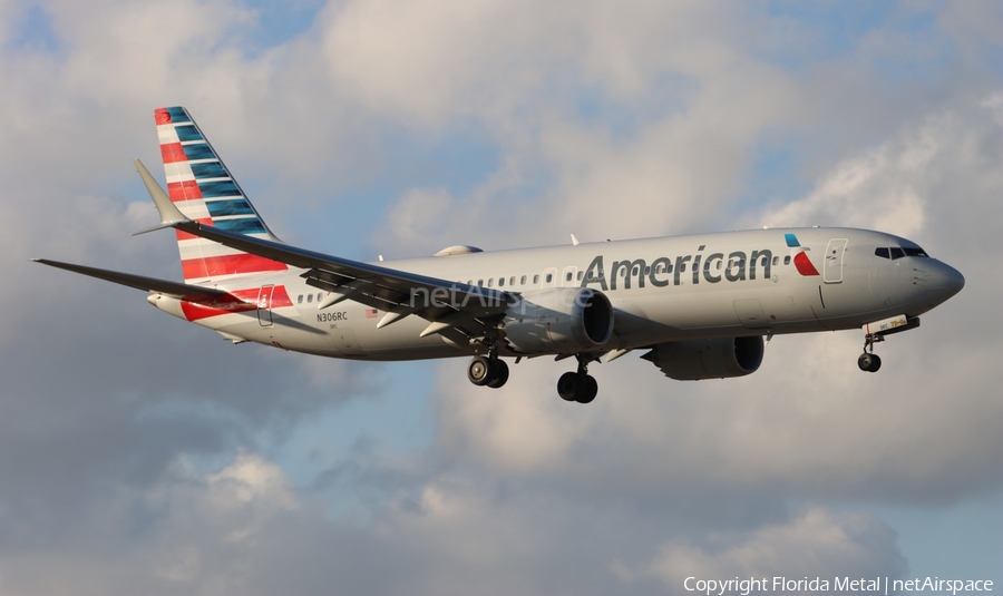 American Airlines Boeing 737-8 MAX (N306RC) | Photo 661424