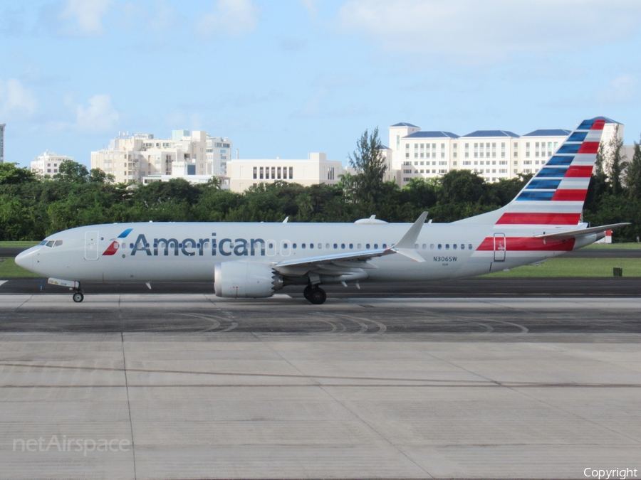 American Airlines Boeing 737-8 MAX (N306SW) | Photo 539215