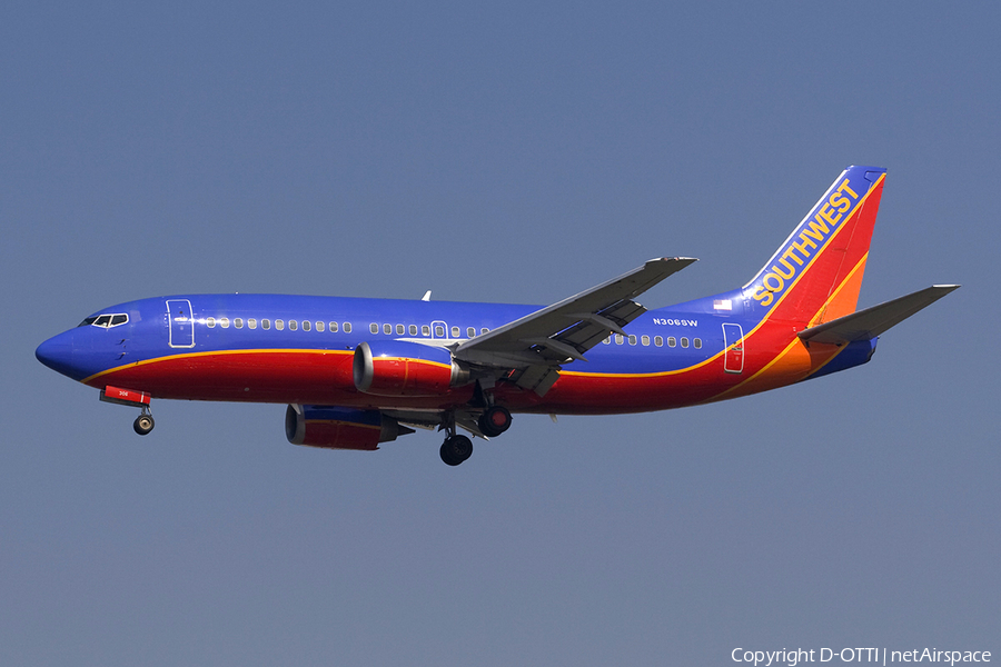 Southwest Airlines Boeing 737-3H4 (N306SW) | Photo 279439