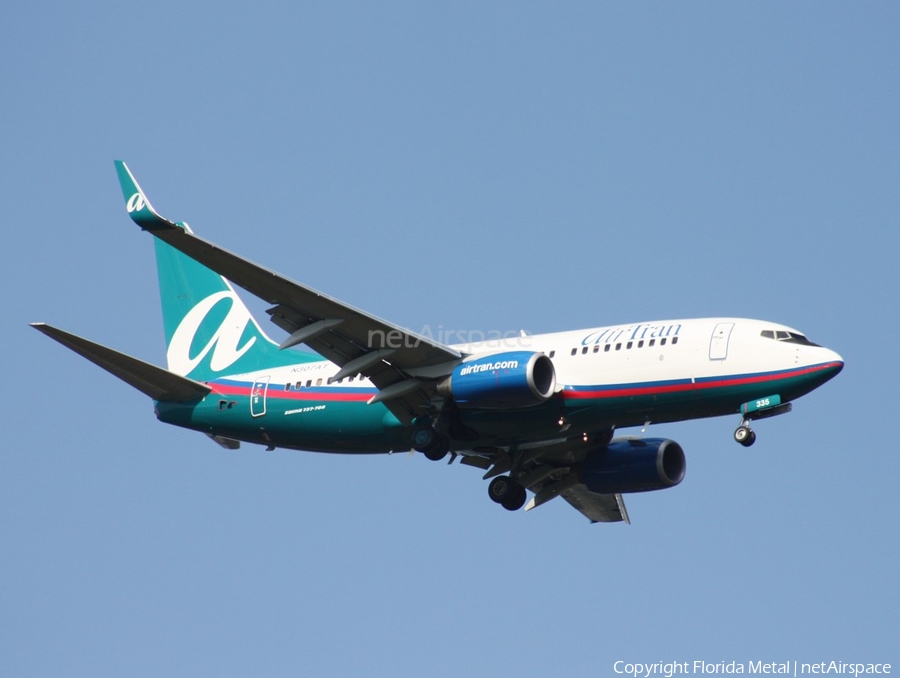 AirTran Airways Boeing 737-7BD (N307AT) | Photo 331270