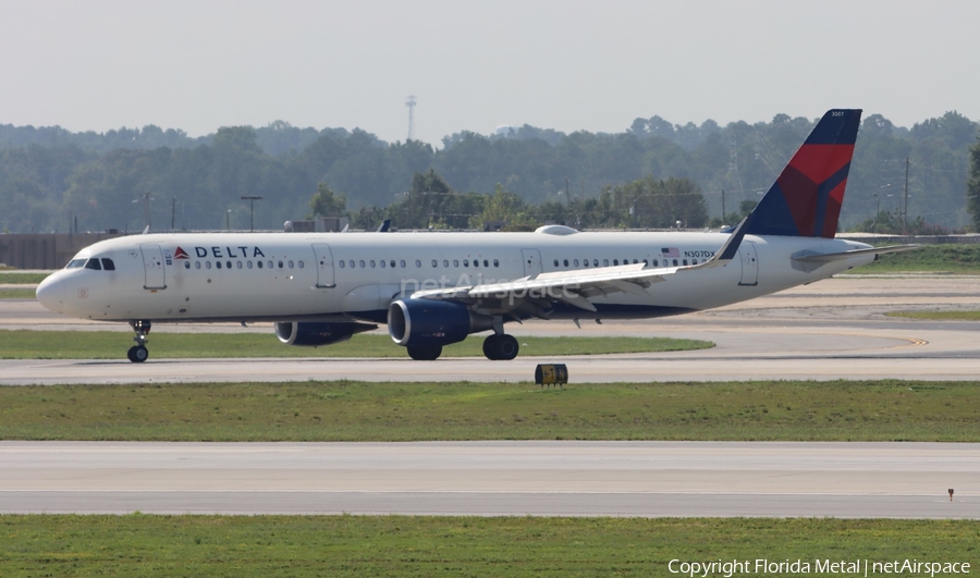 Delta Air Lines Airbus A321-211 (N307DX) | Photo 610664