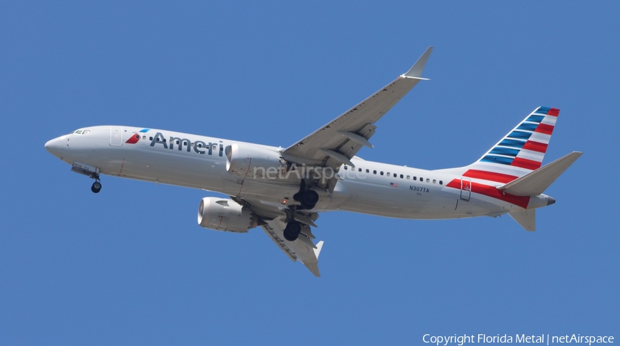 American Airlines Boeing 737-8 MAX (N307TA) | Photo 621210