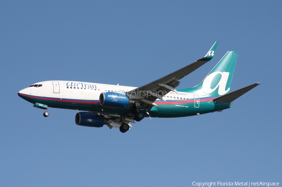 AirTran Airways Boeing 737-7BD (N308AT) | Photo 300275