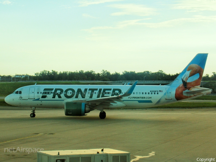 Frontier Airlines Airbus A320-251N (N308FR) | Photo 518783