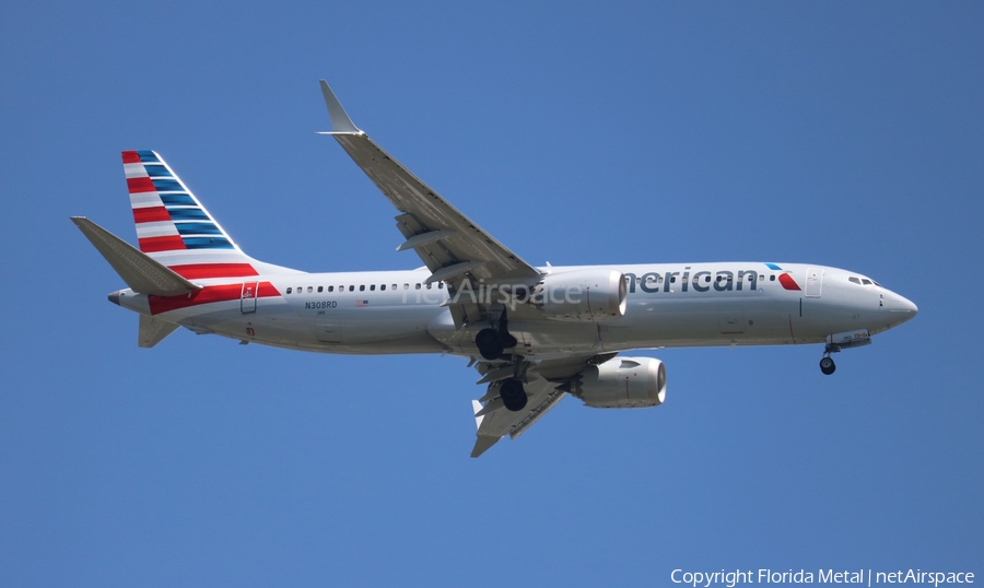 American Airlines Boeing 737-8 MAX (N308RD) | Photo 578686