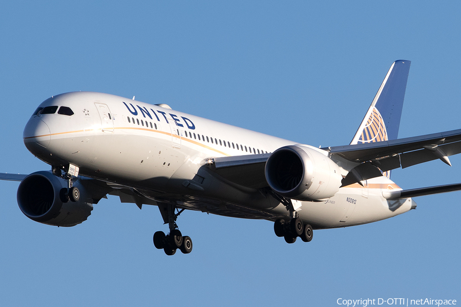 United Airlines Boeing 787-8 Dreamliner (N30913) | Photo 524809