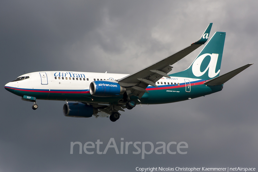AirTran Airways Boeing 737-7BD (N309AT) | Photo 127123