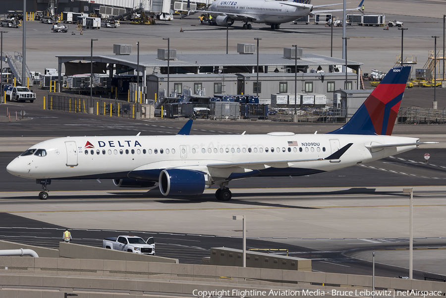 Delta Air Lines Airbus A220-300 (N309DU) | Photo 537436