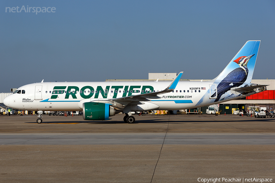 Frontier Airlines Airbus A320-251N (N309FR) | Photo 191578