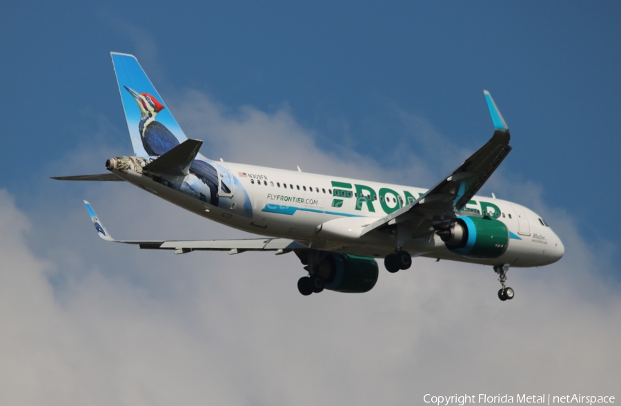 Frontier Airlines Airbus A320-251N (N309FR) | Photo 299696