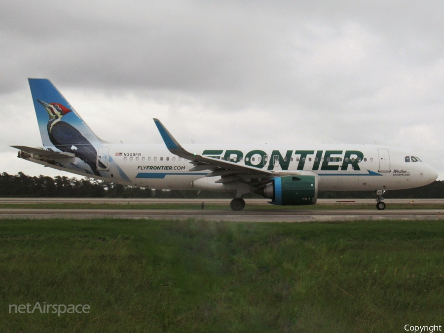 Frontier Airlines Airbus A320-251N (N309FR) | Photo 406427