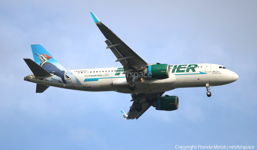 Frontier Airlines Airbus A320-251N (N309FR) | Photo 578702