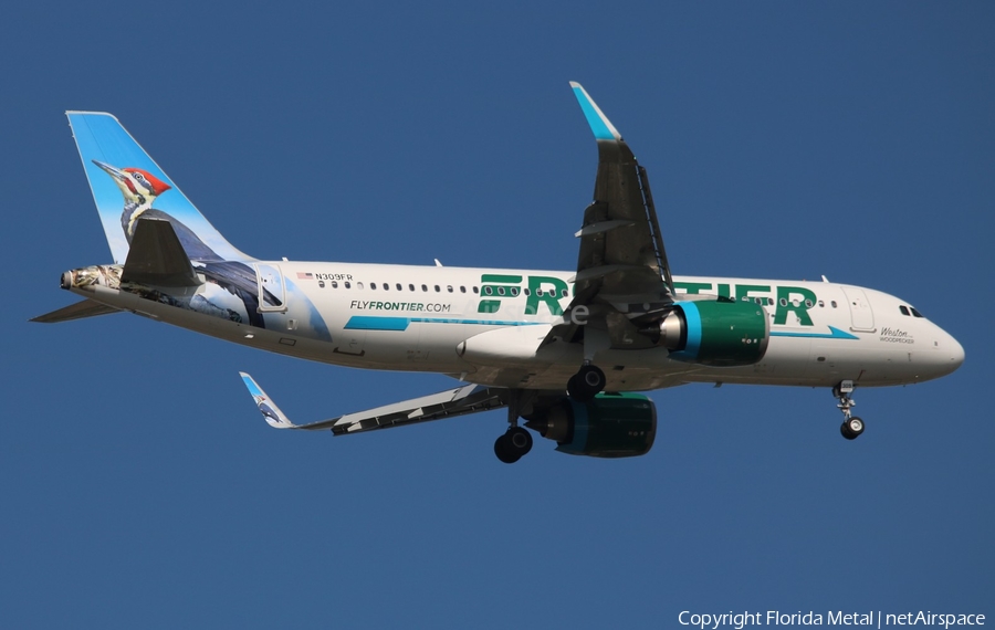Frontier Airlines Airbus A320-251N (N309FR) | Photo 578703