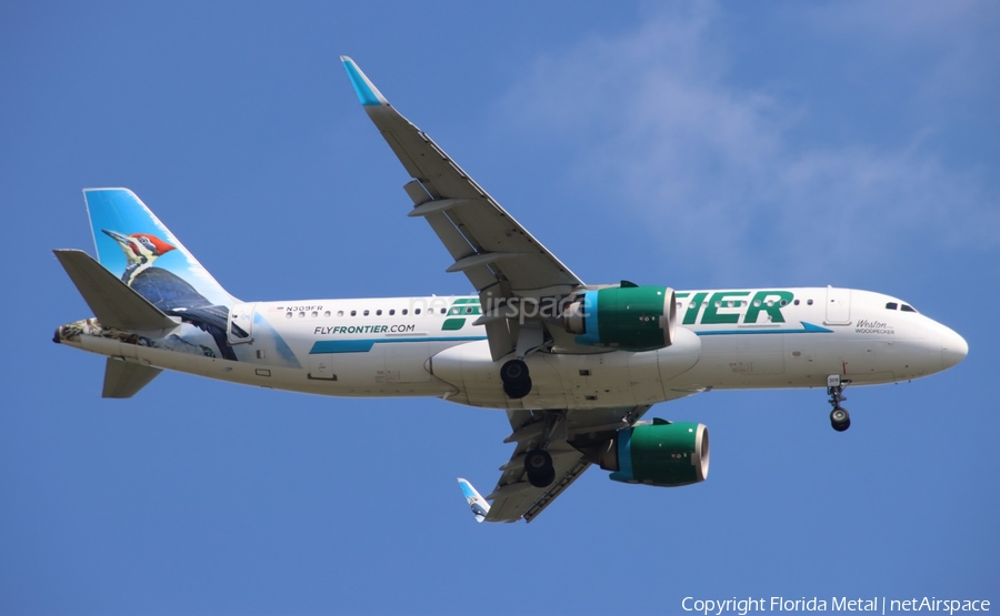 Frontier Airlines Airbus A320-251N (N309FR) | Photo 616472