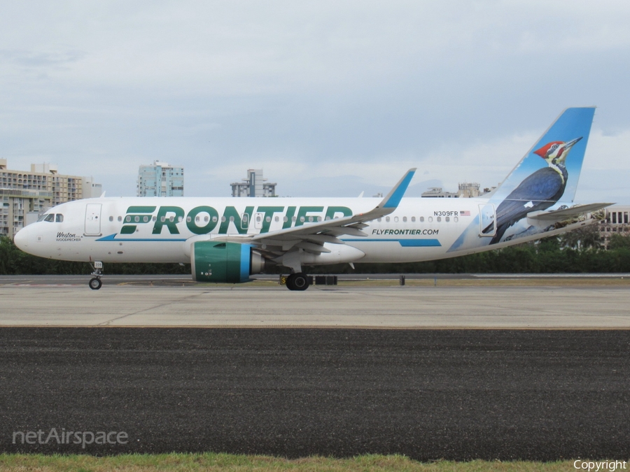 Frontier Airlines Airbus A320-251N (N309FR) | Photo 446914