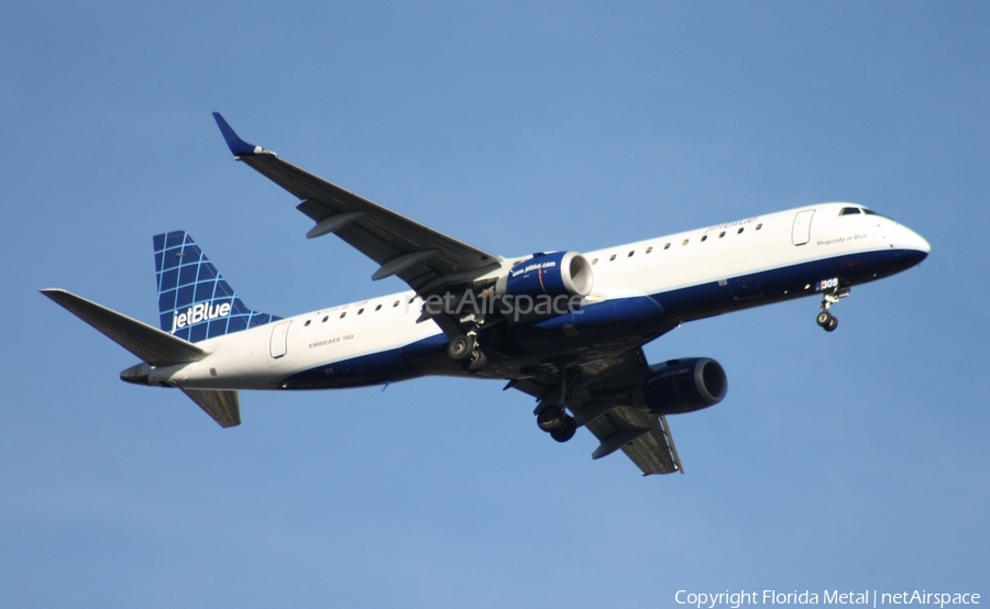 JetBlue Airways Embraer ERJ-190AR (ERJ-190-100IGW) (N309JB) | Photo 331274