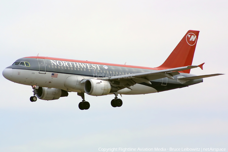 Northwest Airlines Airbus A319-114 (N309NB) | Photo 182583