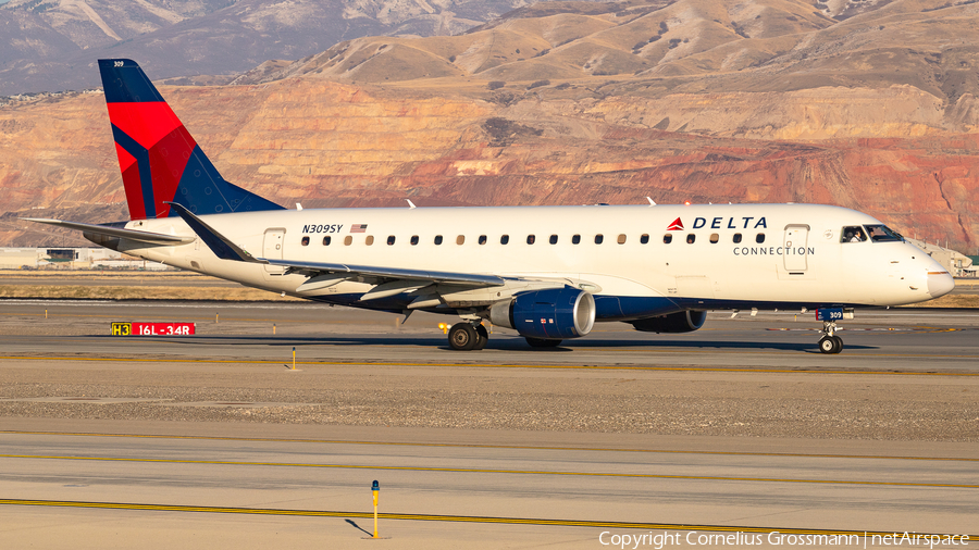 Delta Connection (SkyWest Airlines) Embraer ERJ-175LR (ERJ-170-200LR) (N309SY) | Photo 661201