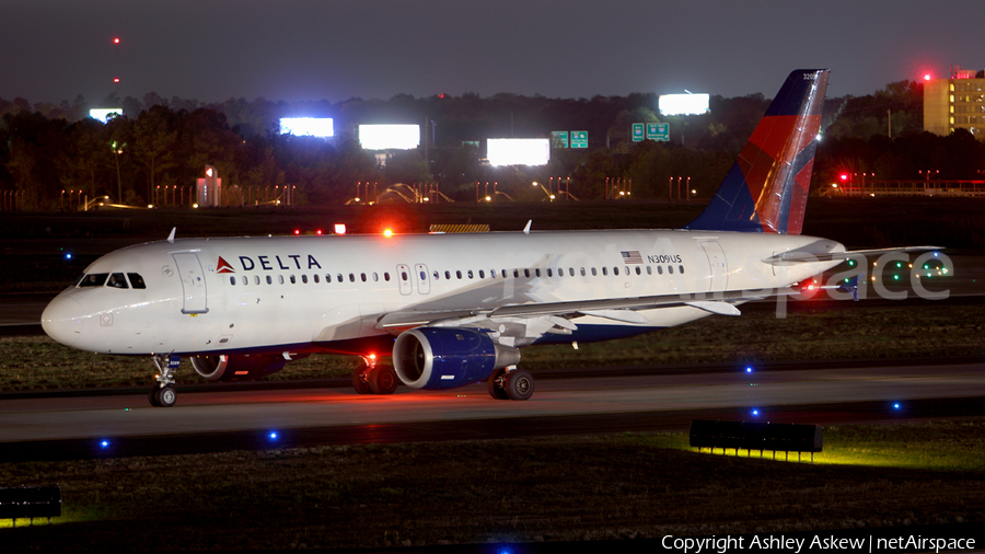Delta Air Lines Airbus A320-211 (N309US) | Photo 153948