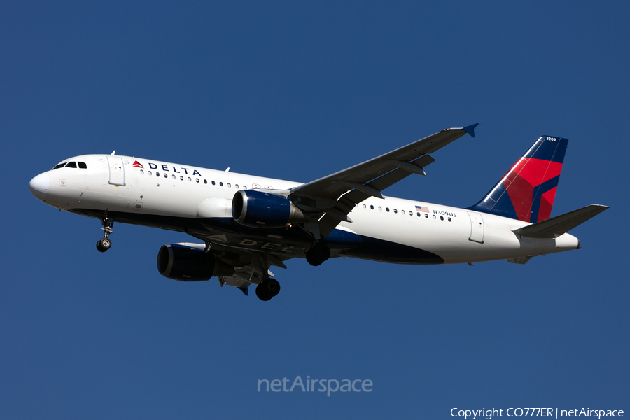 Delta Air Lines Airbus A320-211 (N309US) | Photo 460672