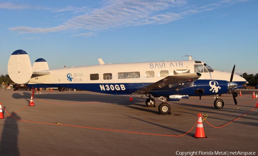 GB Airlink Beech H18 (N30GB) | Photo 553107