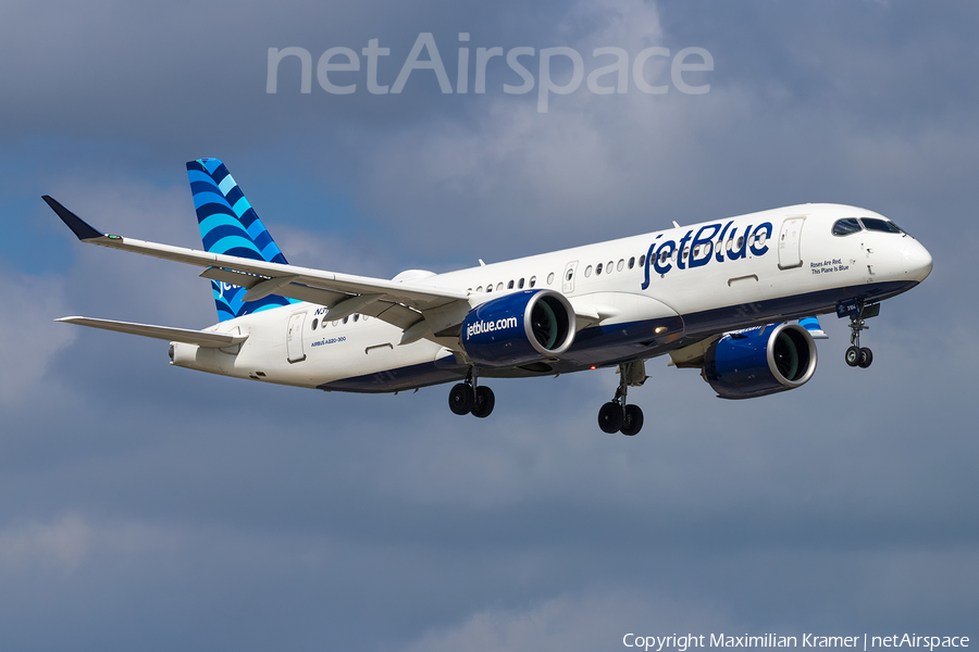JetBlue Airways Airbus A220-300 (N3104J) | Photo 603092