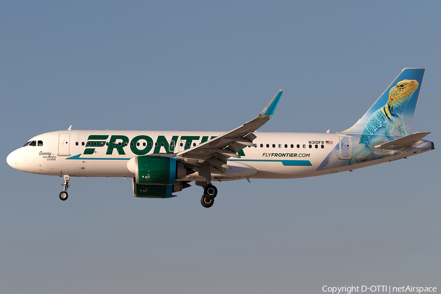 Frontier Airlines Airbus A320-251N (N310FR) | Photo 201776