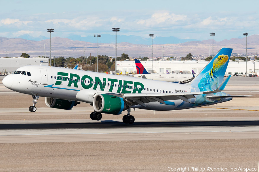 Frontier Airlines Airbus A320-251N (N310FR) | Photo 311510