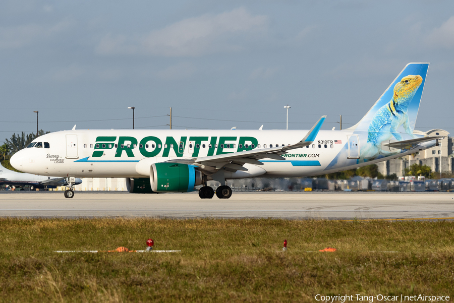 Frontier Airlines Airbus A320-251N (N310FR) | Photo 432343