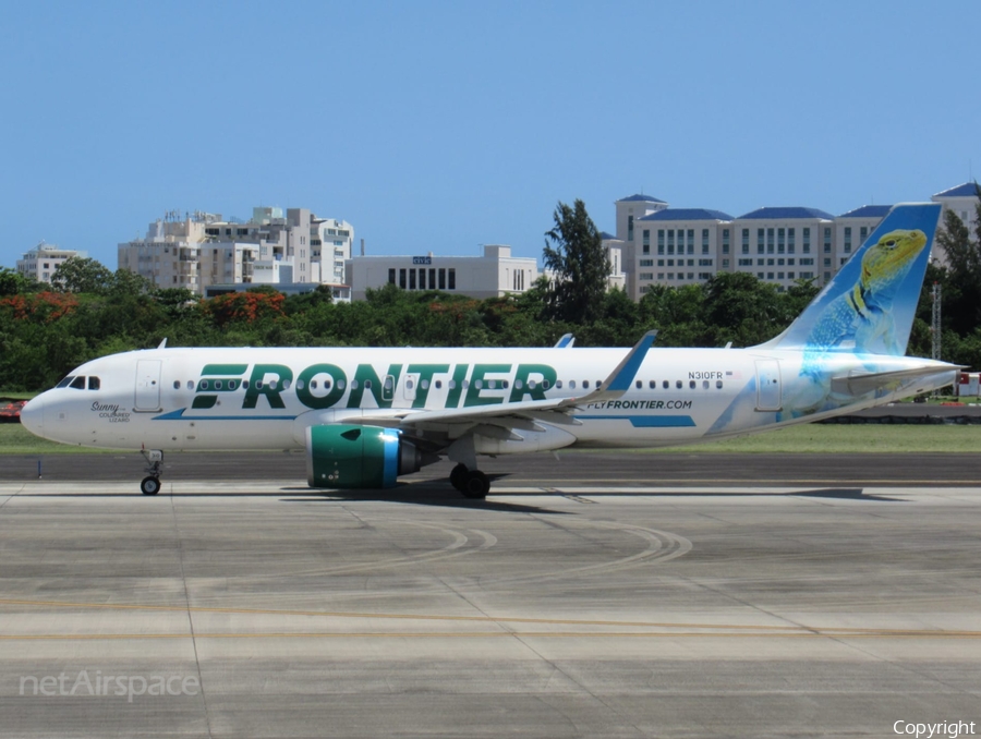Frontier Airlines Airbus A320-251N (N310FR) | Photo 256312