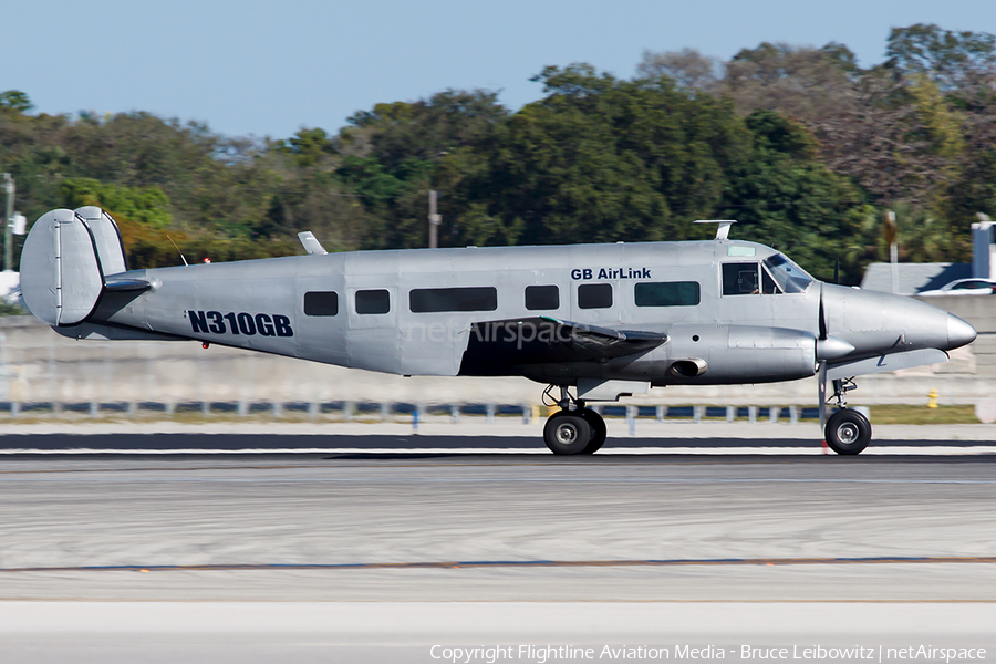 GB Airlink Beech C-45H Expeditor (N310GB) | Photo 156463