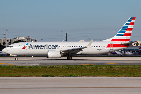 American Airlines Boeing 737-8 MAX (N310RF) at  Miami - International, United States