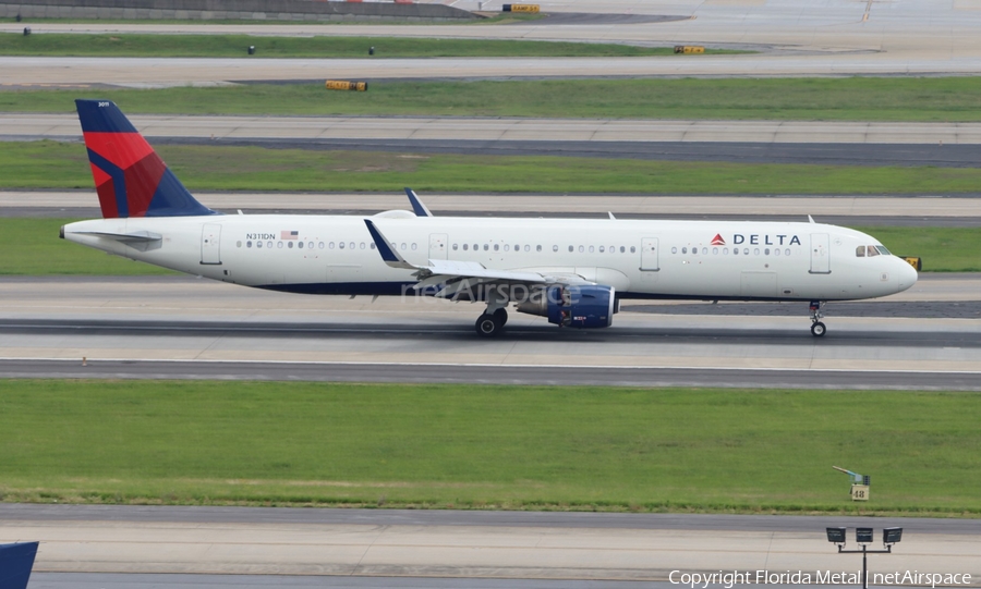Delta Air Lines Airbus A321-211 (N311DN) | Photo 630885