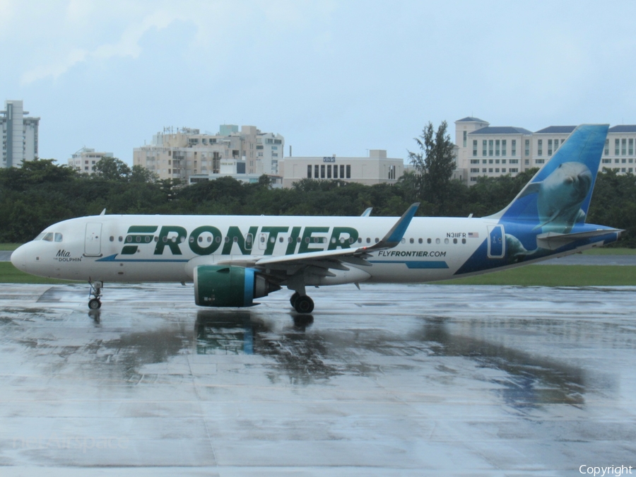 Frontier Airlines Airbus A320-251N (N311FR) | Photo 304410