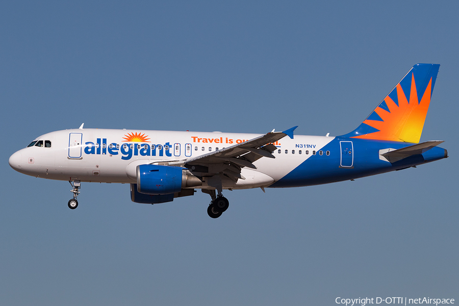 Allegiant Air Airbus A319-111 (N311NV) | Photo 138871