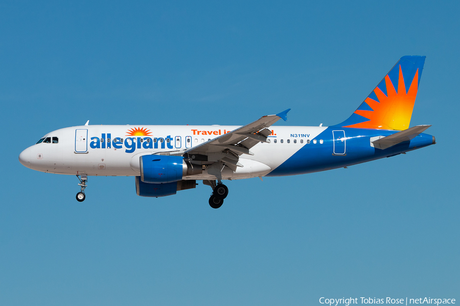 Allegiant Air Airbus A319-111 (N311NV) | Photo 280986