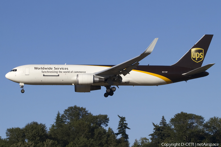 United Parcel Service Boeing 767-34AF(ER) (N311UP) | Photo 446992