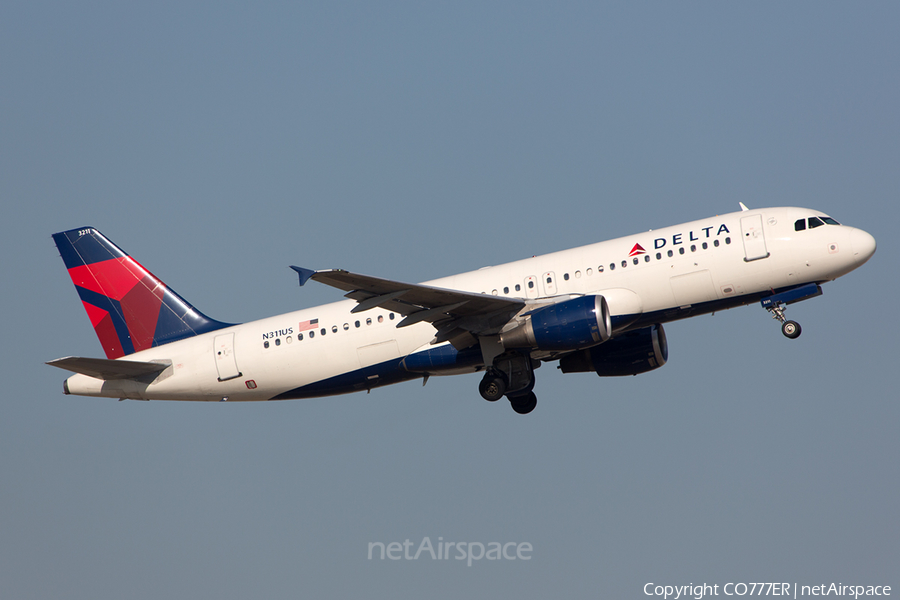 Delta Air Lines Airbus A320-211 (N311US) | Photo 57146