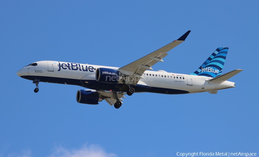 JetBlue Airways Airbus A220-300 (N3121J) | Photo 677589